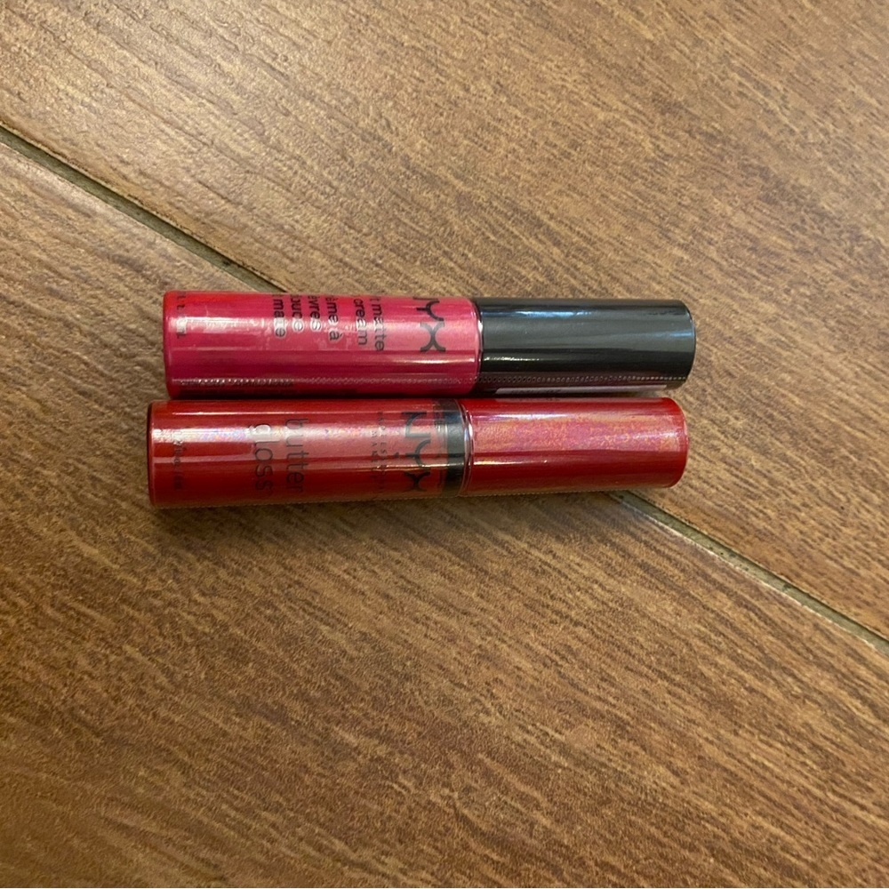 Lot 2 New NYX Soft Matte Lip Cream Cherry Pie BLG12 Addis ababa SML Co7 pink red